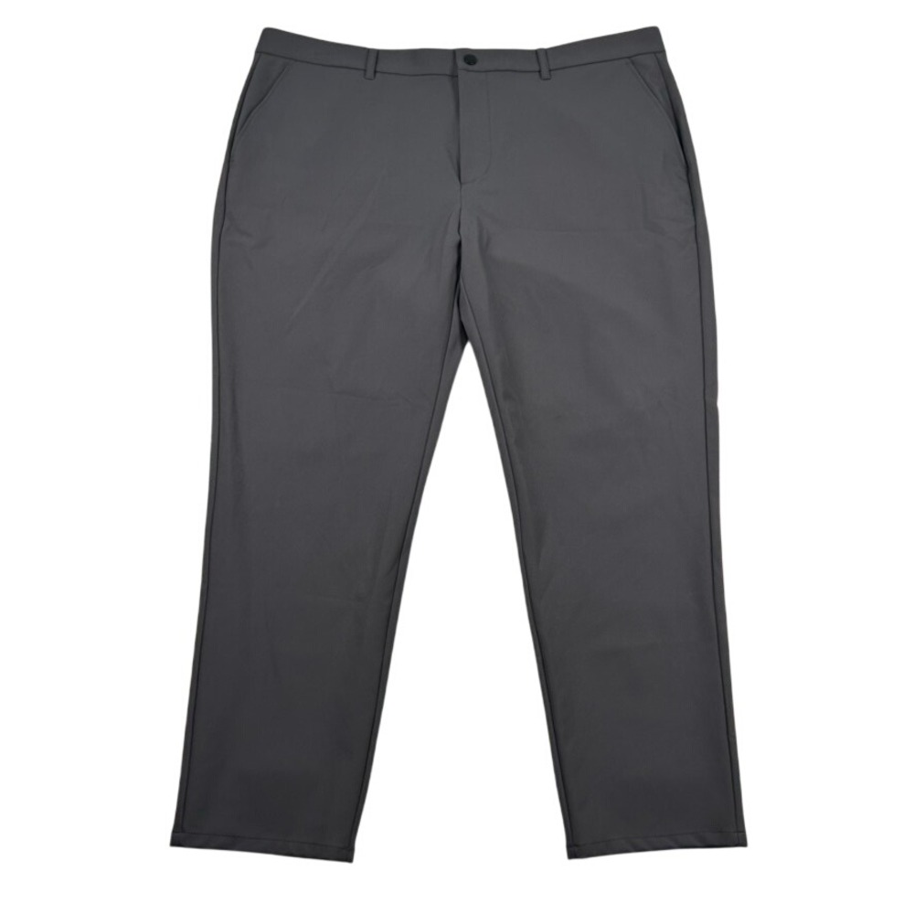 Under 5'10 Pants Mens 38x26 Short Golf Super Stretch Performance Charcoal Chino